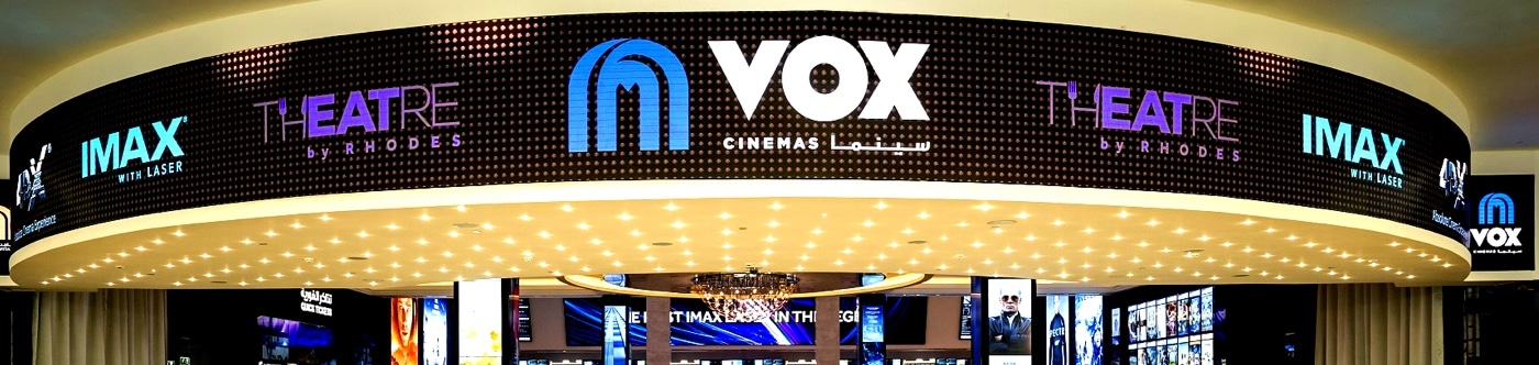 Unique X firma un acuerdo con el principal expositor de cine de Oriente Medio, VOX Cinemas