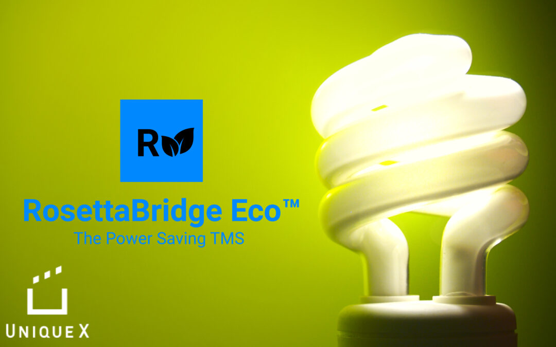 Unique X launches revolutionary RosettaBridge Eco TMS  to reduce energy consumption