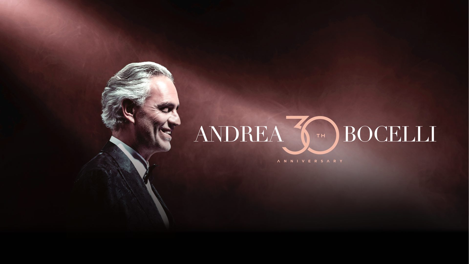 Andrea Bocelli 30th anniversary